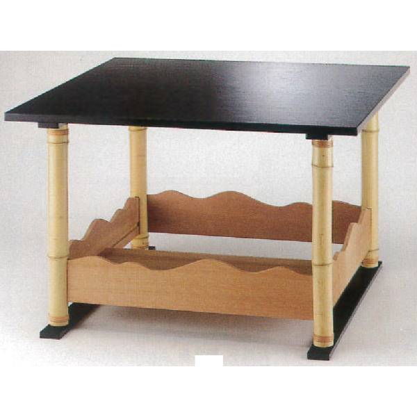 茶道 立礼用棚 掻き合塗り 組み立て式 ❚立礼❚ 茶事座椅子