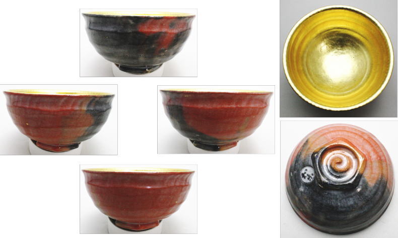 嶋台茶碗 金銀一双 茶道具 茶碗 嶋台茶碗 金銀一双 茶道具 茶碗 嶋台