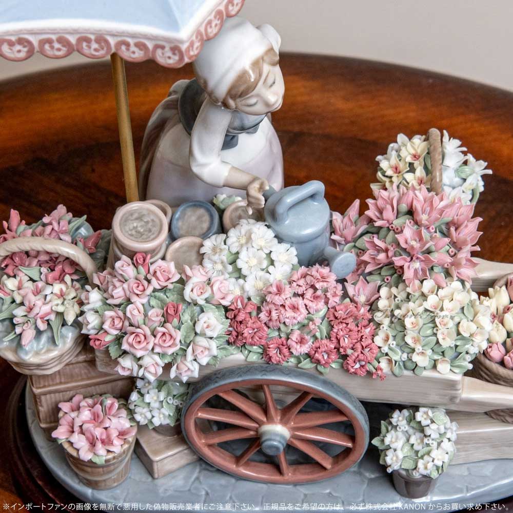 LLADRO（リヤドロ） 公園通りの花屋さん 鳥 置物 01001454 LLADRO