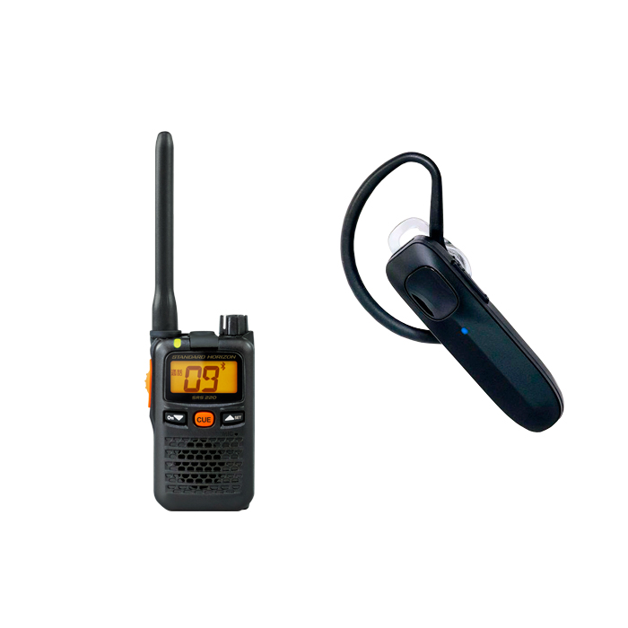八重洲無線 SRS220A Bluetooth5台セット 特定小電力 トランシーバー