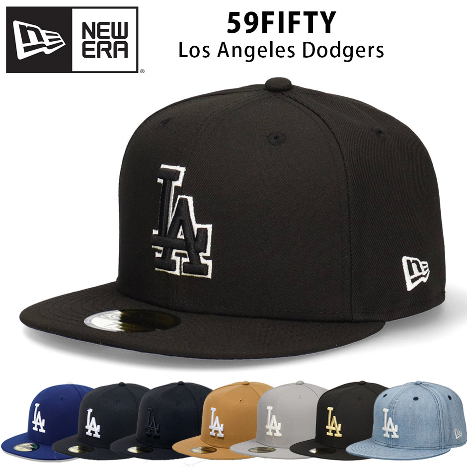 NEW ERA（ニューエラ） LA ドジャース フラットバイザー キャップ 帽子