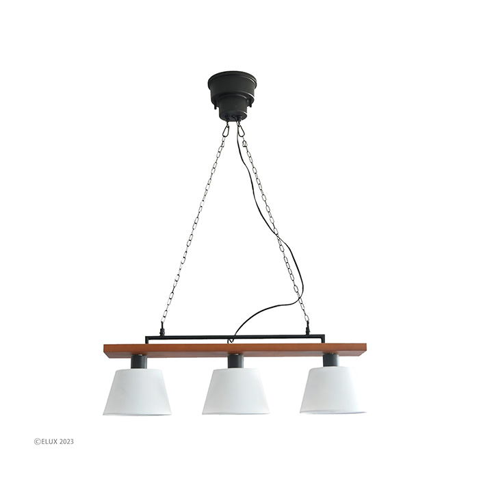 エルックス ルチェルカ gauze3 3灯 ペンダントライト 電球別売り