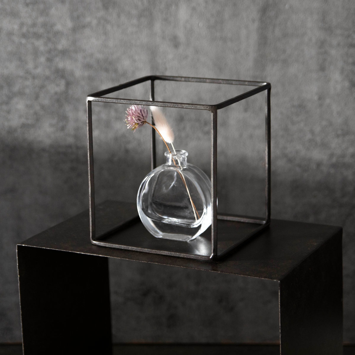 フレーム ジョセフアイアン ディスプレイワイヤーフレーム キューブ L