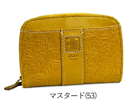 Dakota（ダコタ） 二つ折り財布 ミモザ レザー レディース 本革