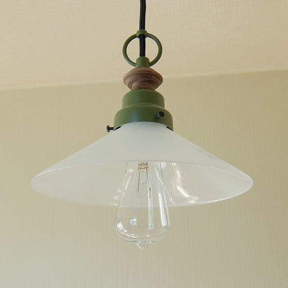 照明 ペンダントライト 後藤照明 外消しP1硝子セード LED対応 大正