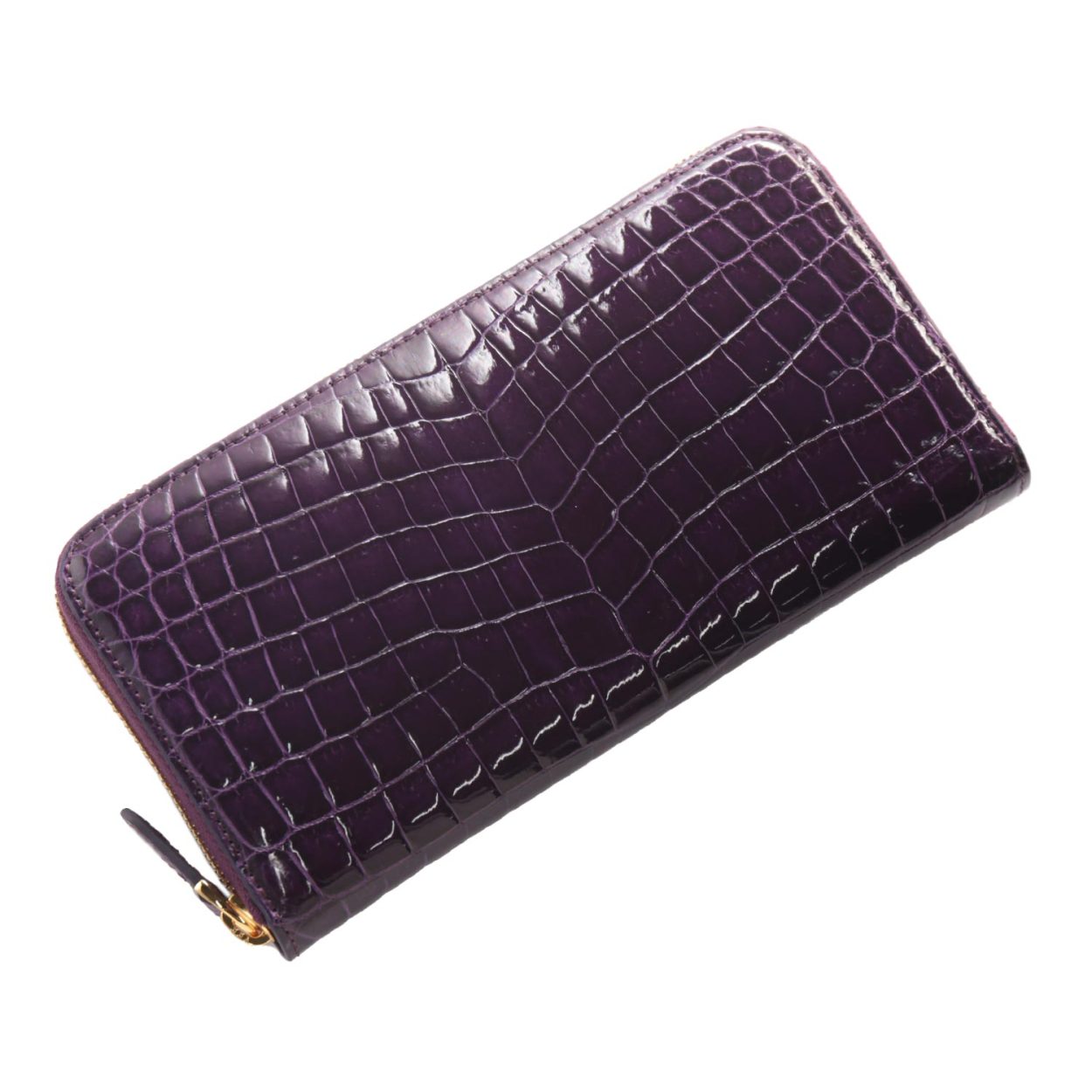 sankyo shokai（三京商会） クロコダイル 長財布 内装 パイソン