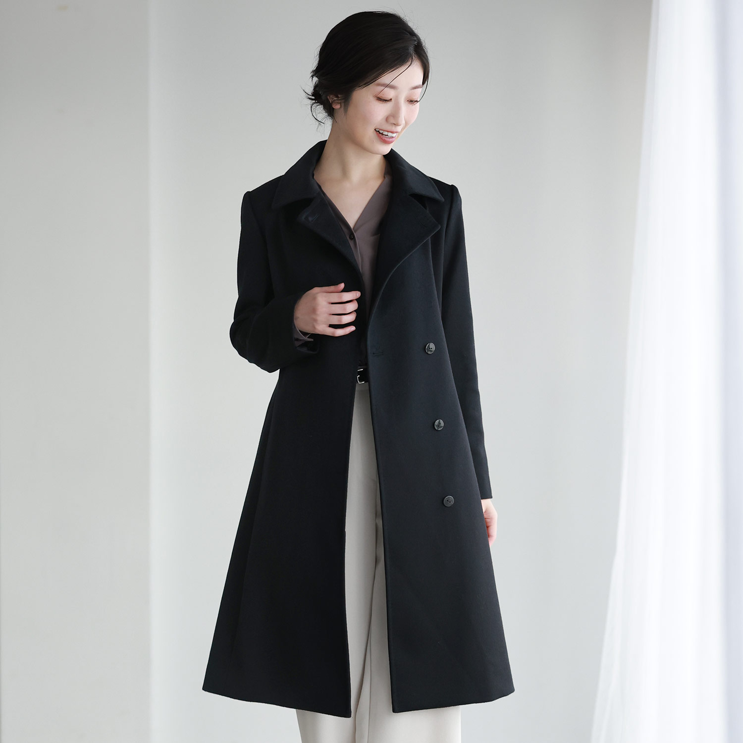 Filomo（フィローモ） カシミヤ コート レディース カシミヤ100