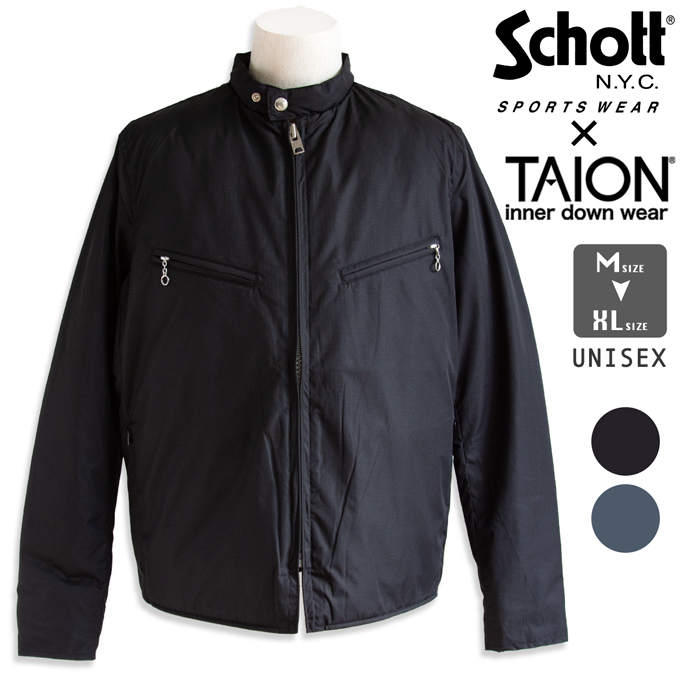 Schott N.Y.C（ショット） Schott Schott × TAION SINGLE RIDERS DOWN