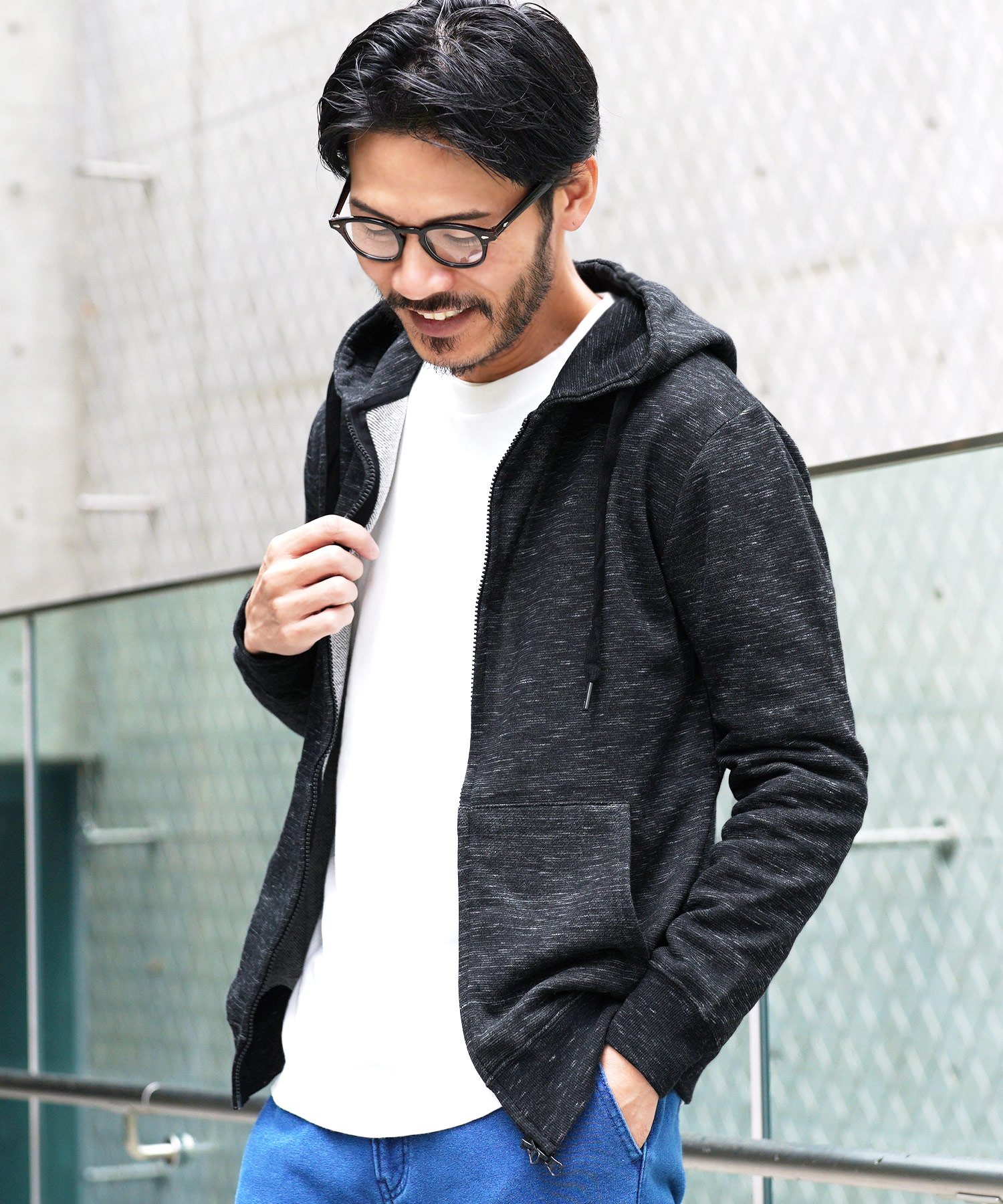 roshell（ロシェル） パーカー メンズ トップス ジップアップパーカー