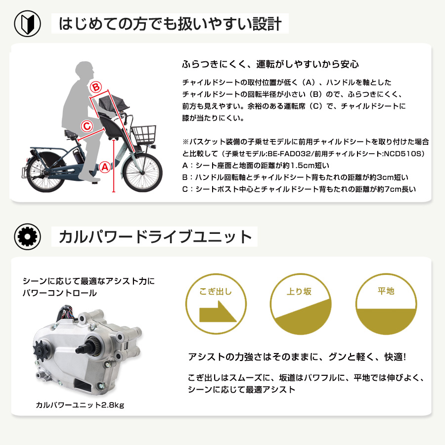 Panasonic（パナソニック） 電動自転車 ギュット・クルーム R・DX 3人