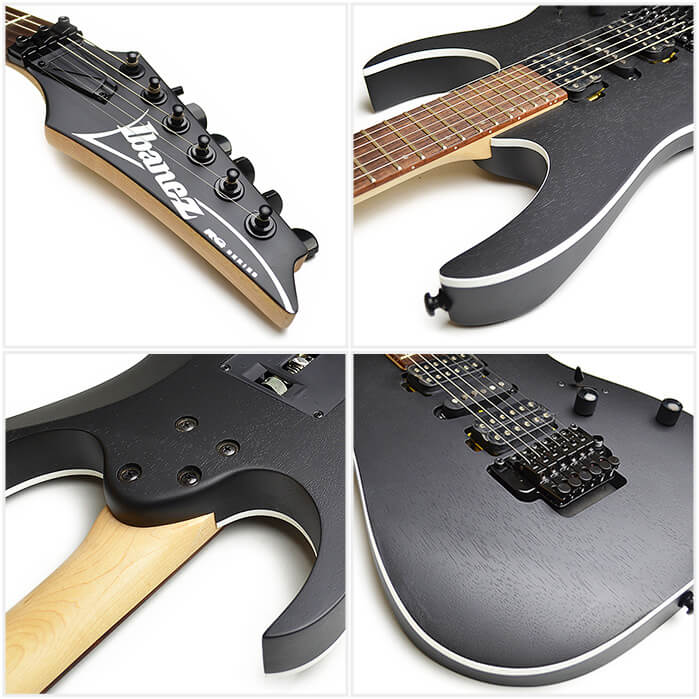 Ibanez（アイバニーズ） エレキギター Ibanez RG370ZB Weathered Black