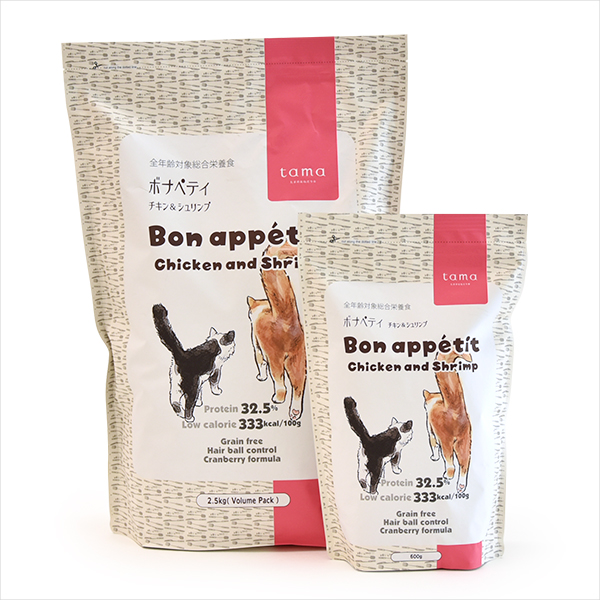 tama ボナペティ チキン＆シュリンプ 2.5kg 猫 キャットフード