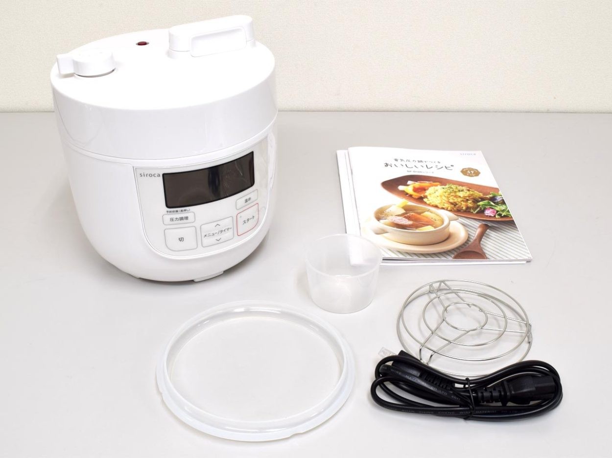 火加減・時間を気にする必要ナシ！ シロカの電気圧力鍋「SP-D121」で