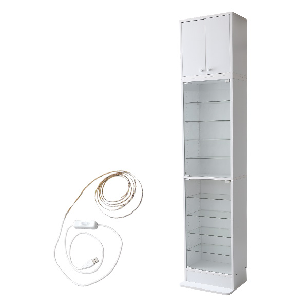 グランテイスト コレクションケース 上置き+浅型本体＋LEDセット