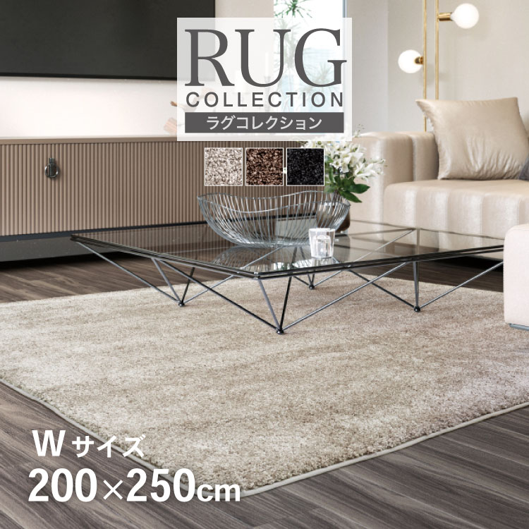 サンゲツ（SANGETSU） ラグ 200×250 抗菌 防ダニ ホットカーペット対応