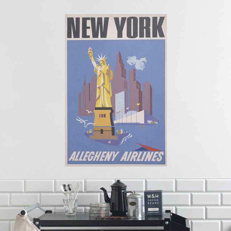 Hattan はがせる アートポスター インテリア Lサイズ 60×90