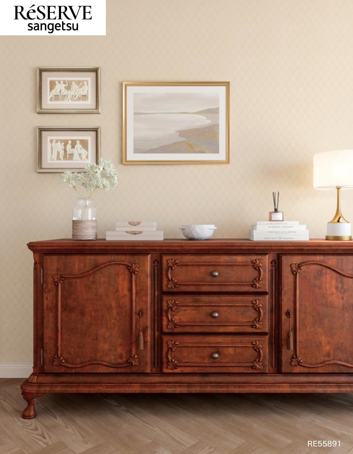 サンゲツ（SANGETSU） 壁紙 クロス のり無し リザーブ パターン 巾92cm