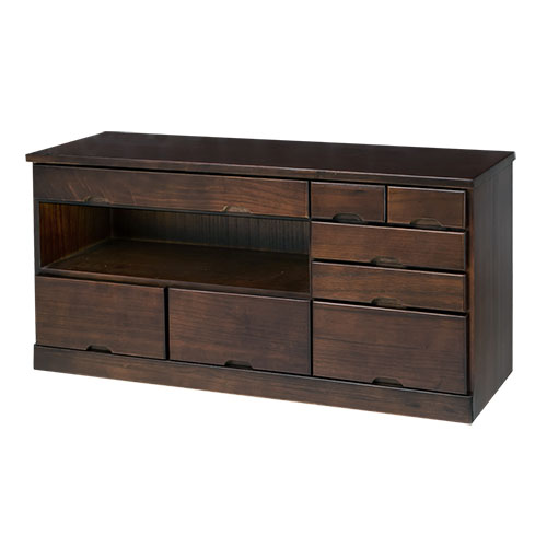 ぼん家具 テレビ台 木製 桐製 ローボード 収納 大容量 テレビボード