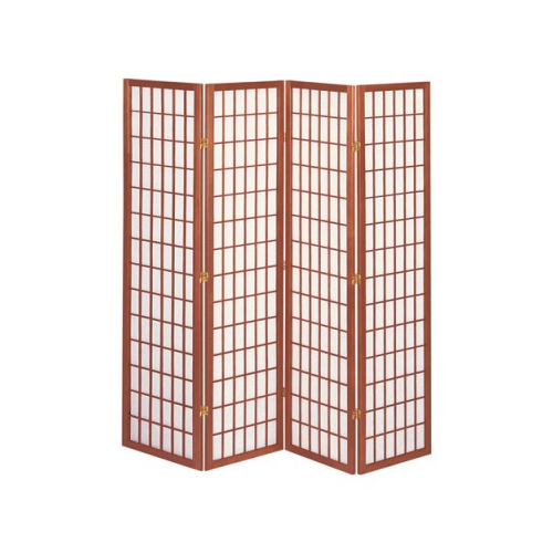 衝立 障子パーテーション 折りたたみ 和風 4連 高さ180cm 和風障子の