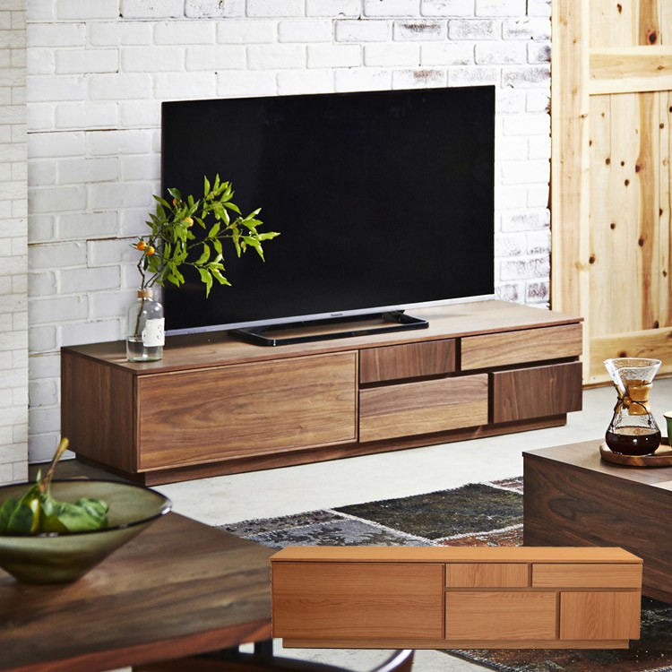 世田谷城南エリア受け渡しのみ無垢材ウォールナット テレビ台 モダン