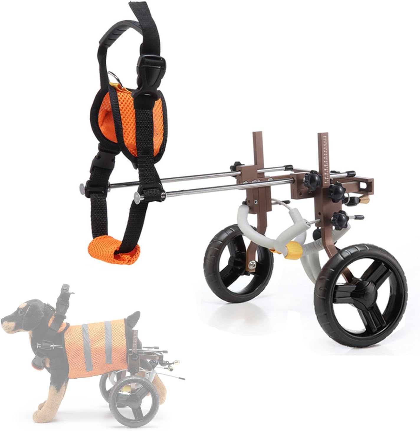 犬用車椅子 調整可能 車いす ペット用後ろ足 犬車椅子 歩行器 障害者