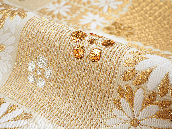 刺繍 相良 六通 袋帯 正絹 ⑥⑨⑤中国刺繍 袋帯 正絹 六通 ⑥⑨⑤中国