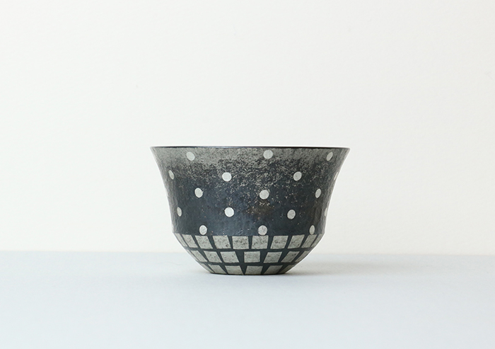 錫色酒器 KURACCO 浦中廣太郎 純銅製 純錫 おちょこ 錫製 鎚目 高級