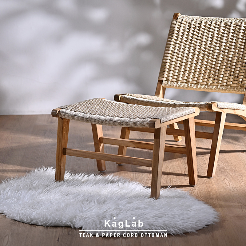 ペーパーコード編み 木製 サイドテーブル 花台 スツール テーブル 椅子