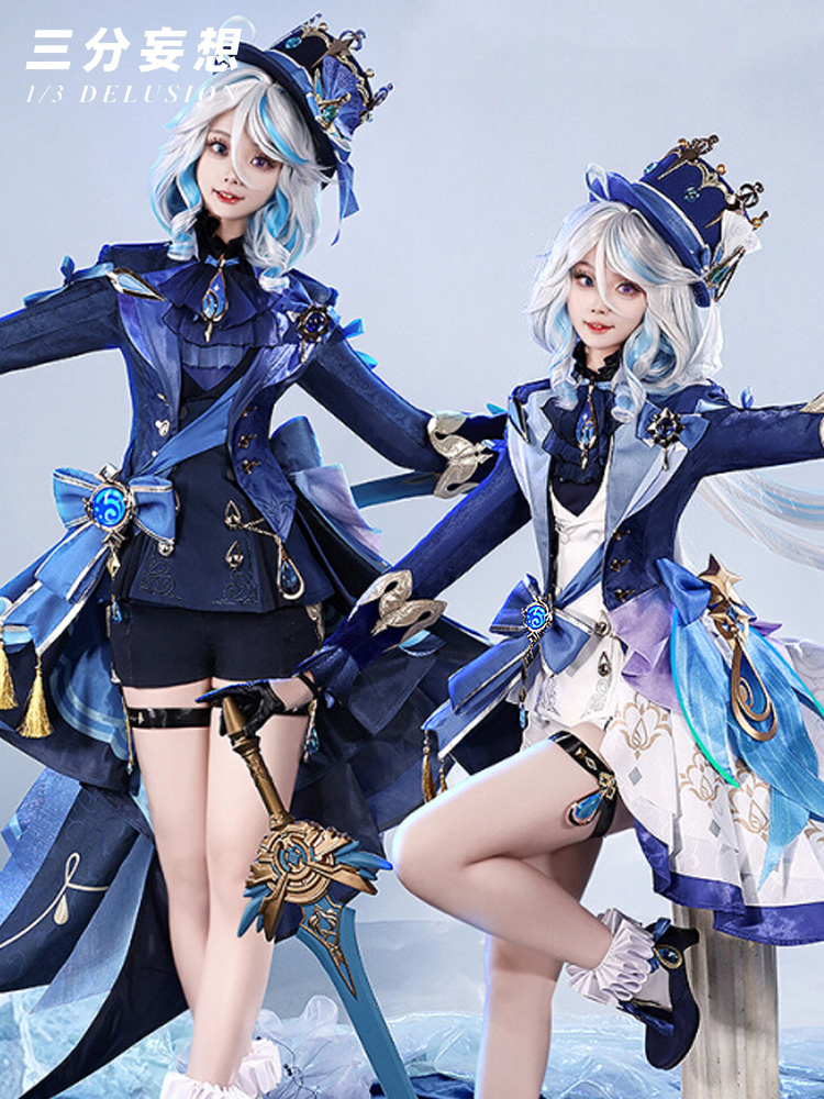 原神げんしん キャンディス 三分妄想製 コスプレ衣装 高級感フルセット