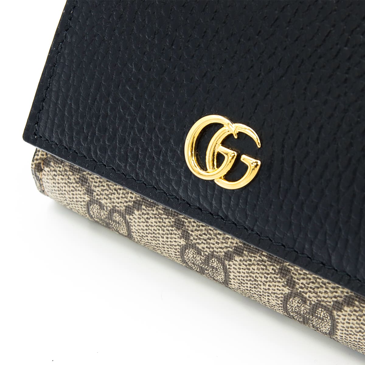 ✨未使用に近い✨ GUCCI ミニ財布 GGライン GG柄 マーモント 本物