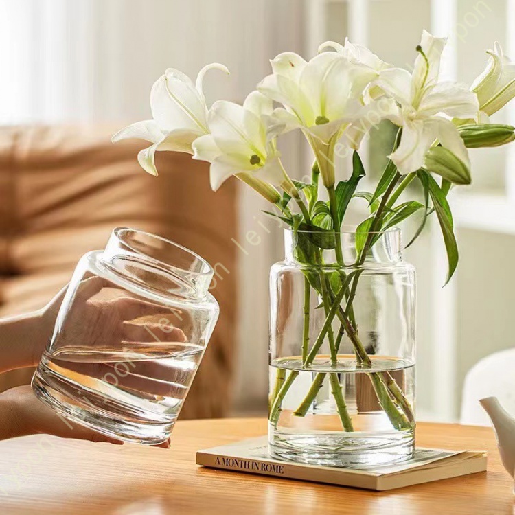 フランス製 大型花瓶 ガラス オシャレ 花びん 花入 M1888 楽天市場