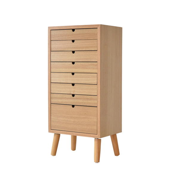 書類ケース 書類棚 A4 木製 8段 引き出し おしゃれ 北欧 ヴィンテージ