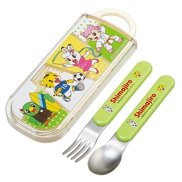 コンビセット スライド式 スプーン フォーク しまじろう スポーツ 子供