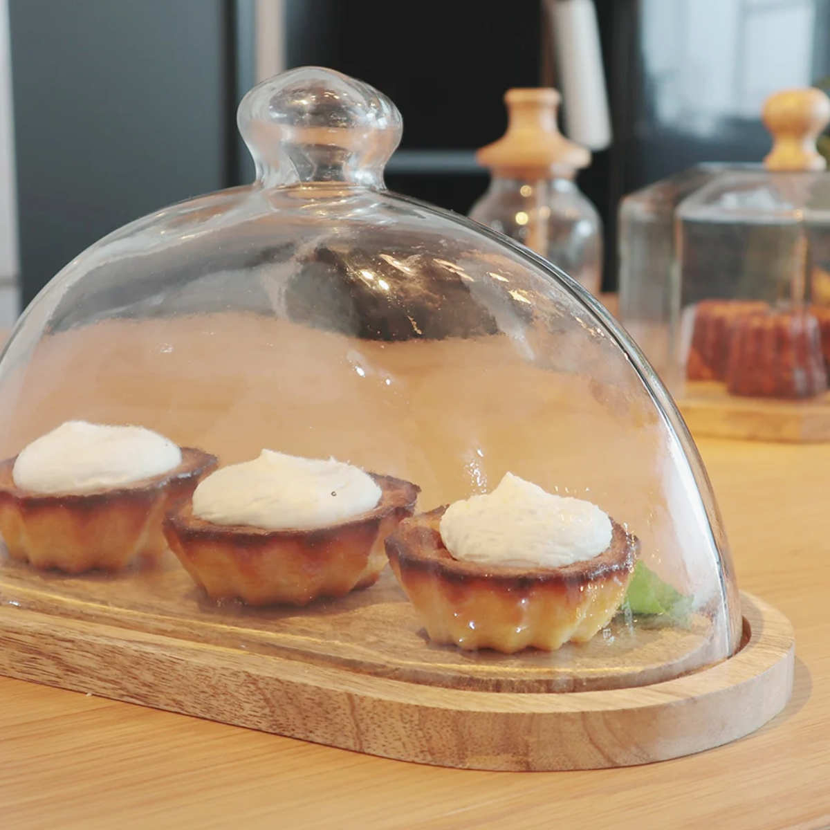 magnet ガラスカバー WAFFELS COVER ドーム （ ケーキドーム ガラス