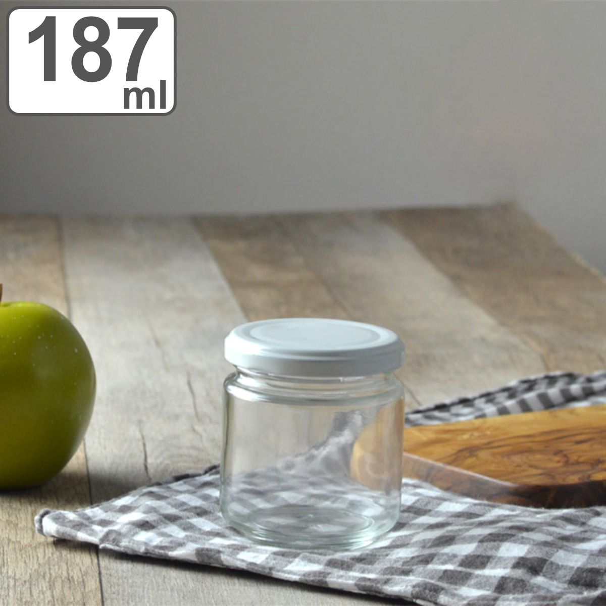 東洋佐々木ガラス 保存容器 ジャム瓶400 357ml 6個セット （ ガラス