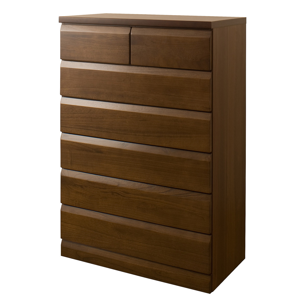 専用です。和箪笥 ダークブラウン 茶箪笥 6引き出し スラットデザイン