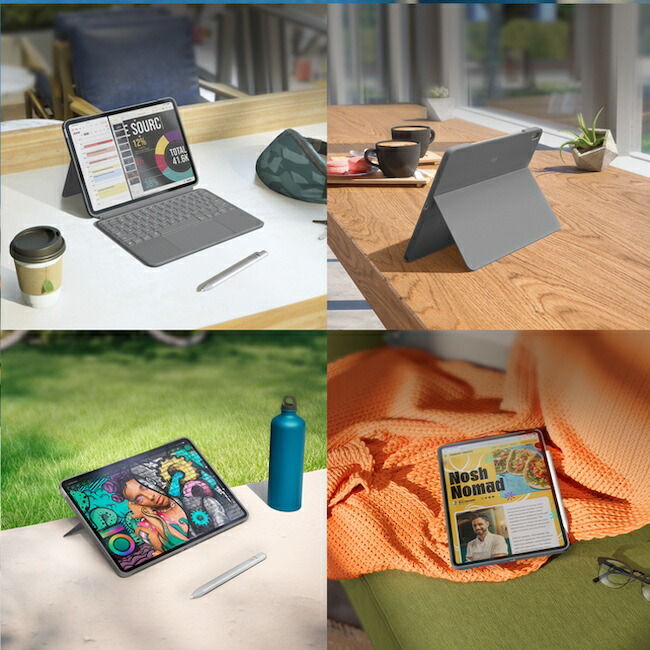 logicool（ロジクール） iPad キーボード ケース Combo Touch iPad Air