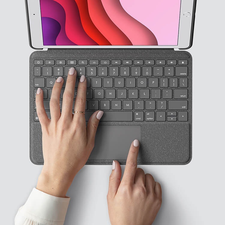 logicool（ロジクール） iPad キーボード ケース Combo Touch iPad 第7