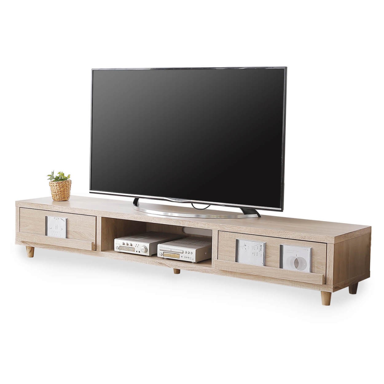 LOWYA（ロウヤ） テレビ台 ローボード 収納 おしゃれ 180cm ラック