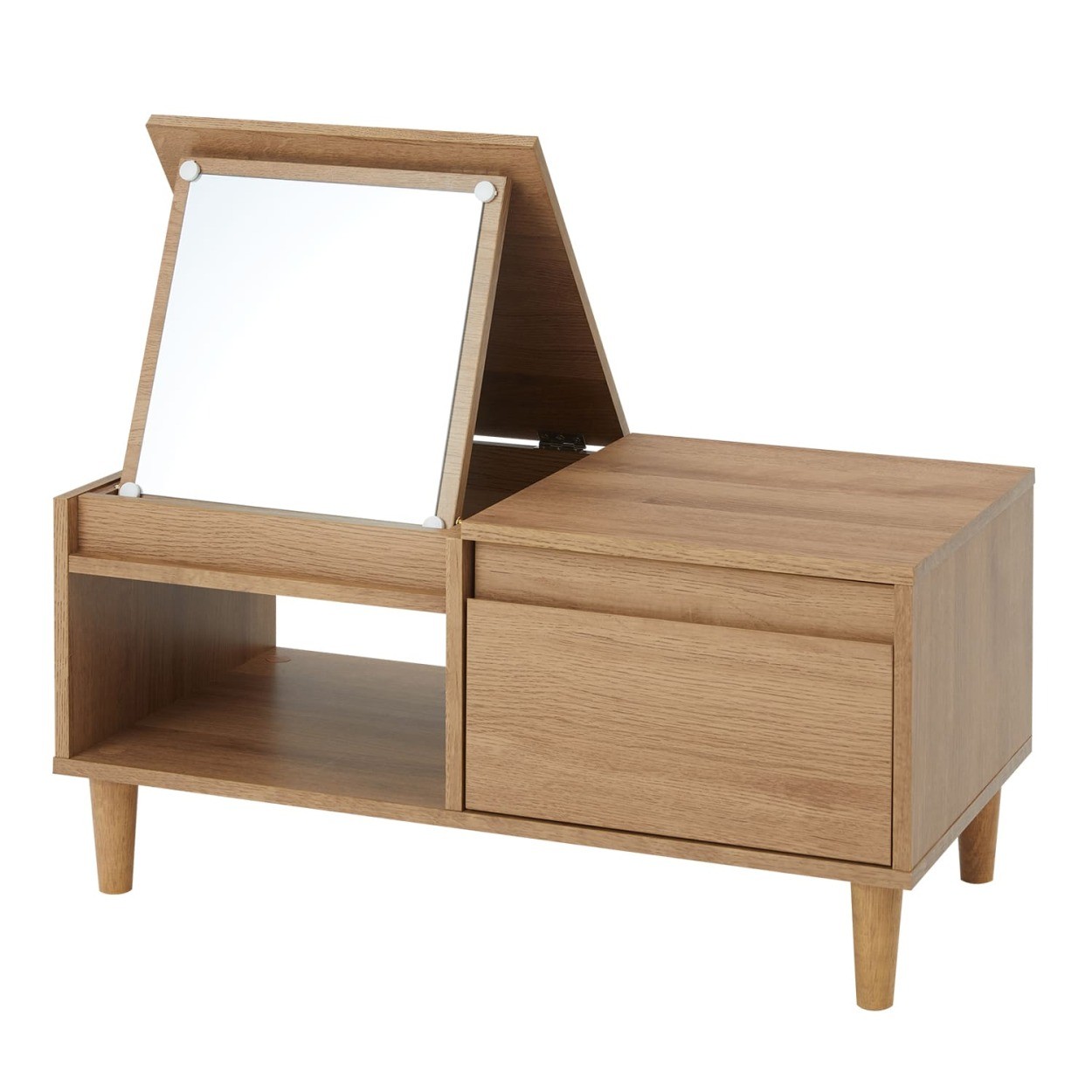 LOWYA（ロウヤ） ドレッサー テーブル おしゃれ 北欧風 ローテーブル