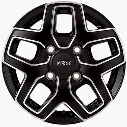 無限（MUGEN） 12インチ鋳造アルミホイール MD5 12×4.00Bインセット35