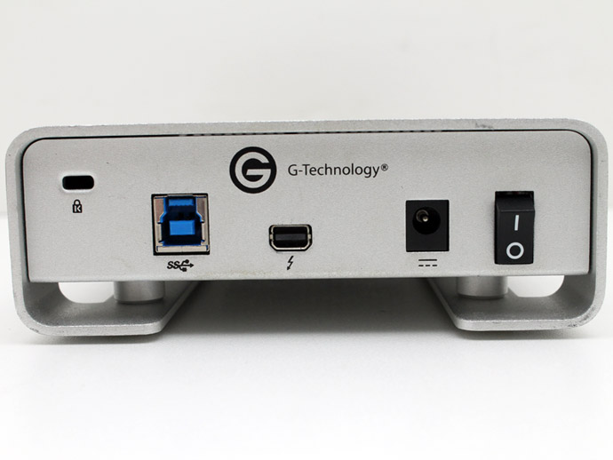 G-DRIVE G-Technology 4TB HDD Thunderbolt2 USB3.0ポート 使用時間