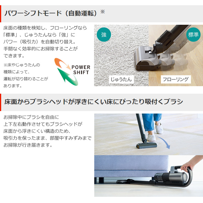 三菱 HC-JD2X-S ウォームシルバー コードレス スタンド一体型 Amazon