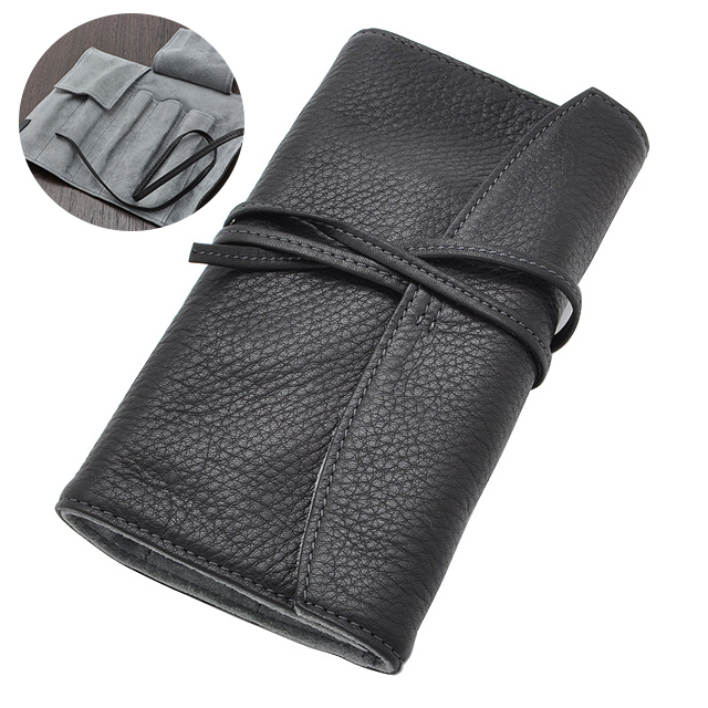 PILOT（パイロット） ペンケース 筆箱 革 ロールペンケース