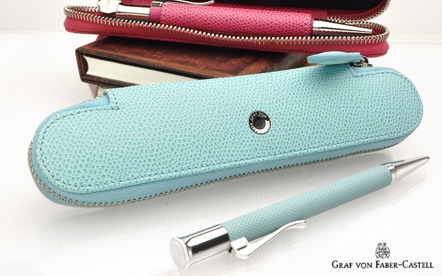 ファーバーカステル ペンケース 筆箱 グレインレザー ペンケース 1本用
