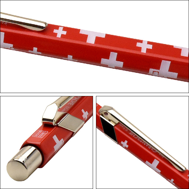 CARAN d'ACHE（カランダッシュ） シャーペン 0.5mm スイスフラッグ