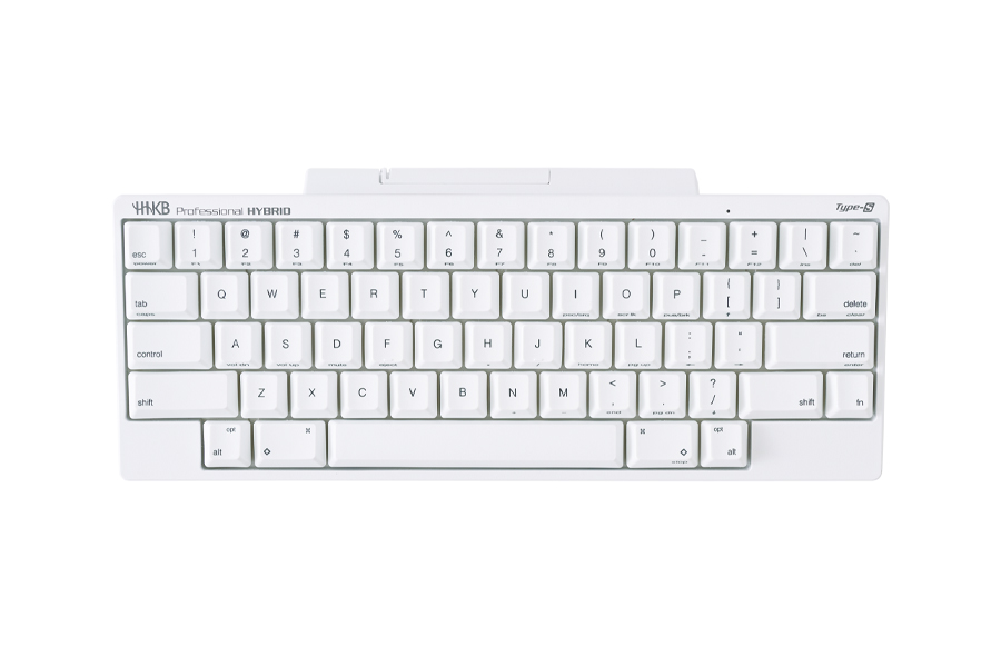 HHKB Professional HYBRID Type-S 無刻印／雪 英字 PFU HHKB