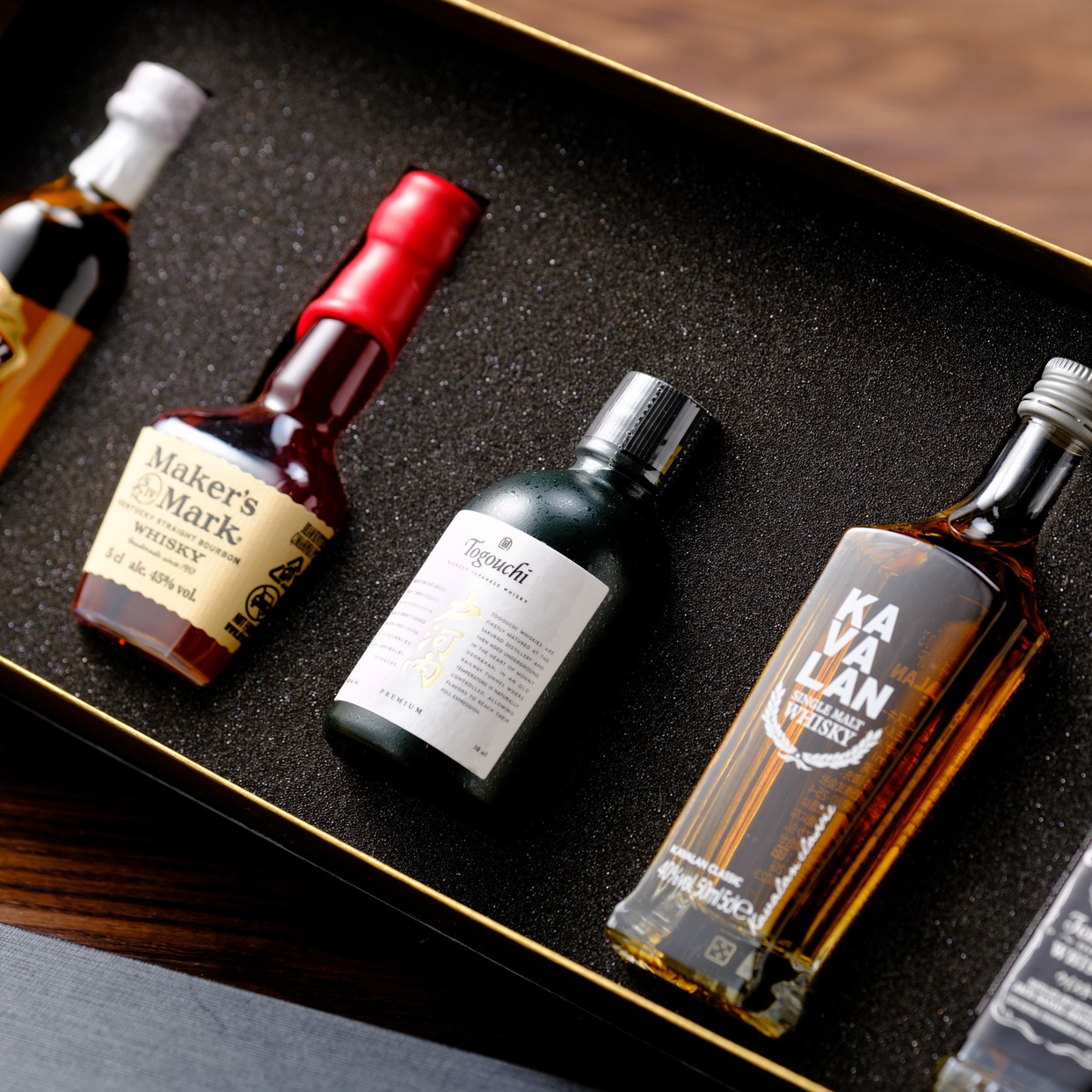 Maker's Mark ウイスキー セット 世界のウイスキー 飲み比べ 5本