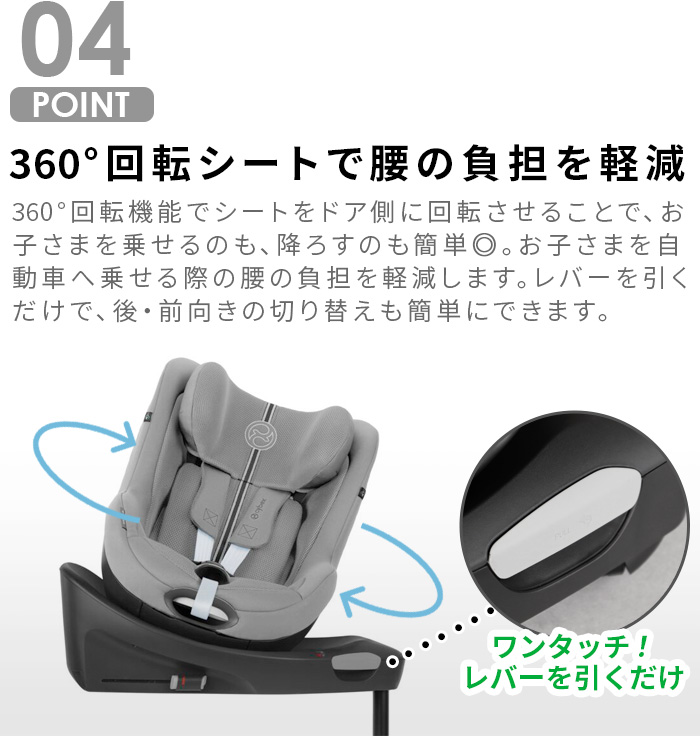 サイベックス（CYBEX） 正規品 2025年モデル 3年保証 シローナ