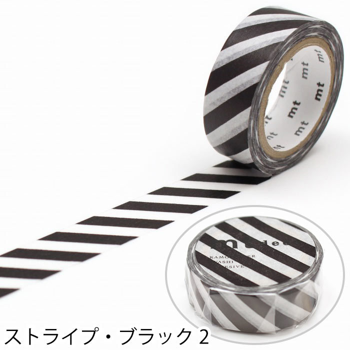 mt（エムティー） マスキングテープ マステ mt 1P DECO ストライプ柄
